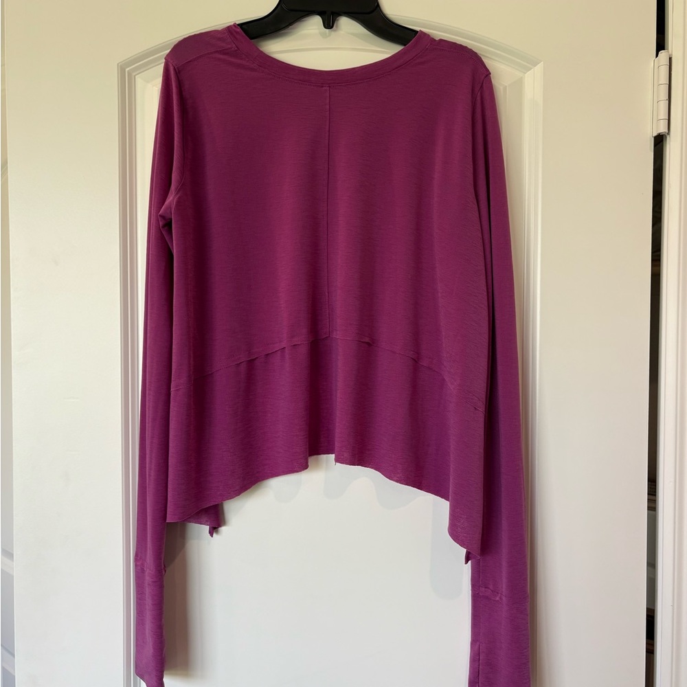 FP Movement by Free People Magenta Long Sleeve Top - Picture 3 of 4
